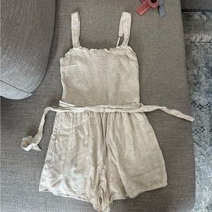 Abercrombie Linen romper